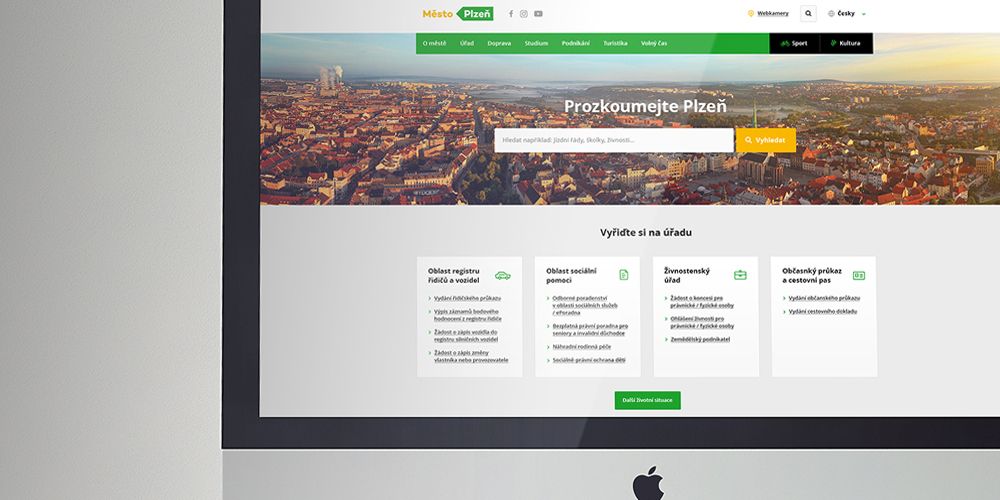 The website for the City of Pilsen