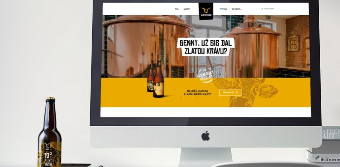 Webové stránky Zlatá kráva