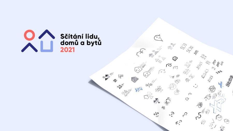 Cesta výběrovým řízením na logo Sčítání lidu 2021