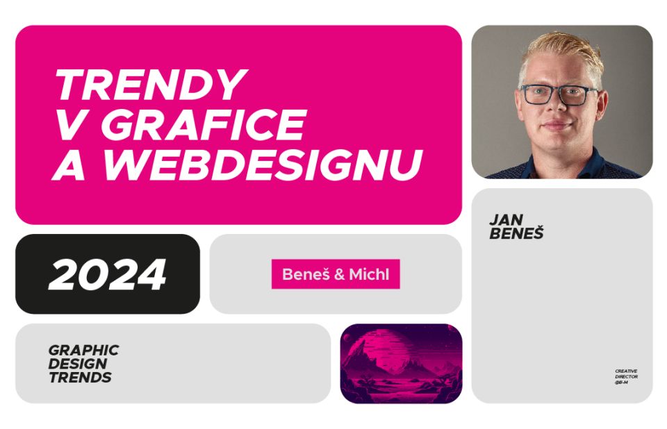 Velký přehled trendů pro rok 2024 v grafice a webdesignu