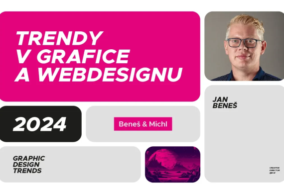 Velký přehled trendů pro rok 2024 v grafice a webdesignu