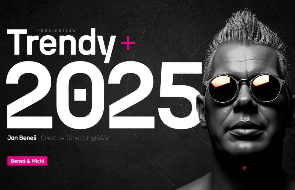 Trendy pro rok 2025 v designu a webdesignu